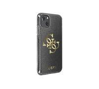Coque pour iPhone 13 Mini Paillettes Silicone Gel Souple Transparente Noir