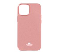 Coque pour iPhone 13 Mini Silicone Gel Effet Brillant Rose