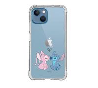 Coque pour iPhone 13 Officiel de Lilo & Stitch Baiser Renforcé Transparent pour protéger votre téléphone. Choisissez le type de coque que vous aimez le plus avec licence officielle Disney