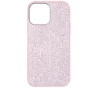 Coque pour iPhone 13 Paillette Amovible Silicone Semi-rigide Rose