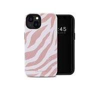 Selencia Coque arrière Vivid pour iPhone 13 - Colorful Zebra Old Pink