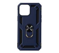 Avizar Coque pour iPhone 13 Pro Antichoc Hybride Bague Support Vidéo Bleu