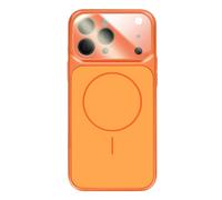 Coque pour iPhone 13 Pro Compatible MagSafe Finition AG Glass Mate Orange