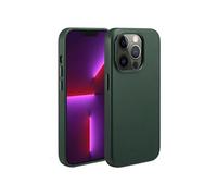 Coque pour iPhone 13 Pro Cuir véritable Cedar Vert