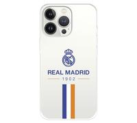Coque pour iPhone 13 Pro du Real Madrid 1902 transparente pour protéger votre téléphone. Couche en silicone souple sous licence officielle Real Madrid