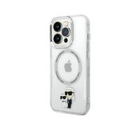 Karl Lagerfeld IML NFT Karl & Choupette Étui MagSafe, Transparent - iPhone 13 Pro