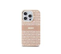Coque pour iPhone 13 Pro MagSafe en TPU Souple à Motif DKNY Rose