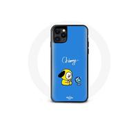 Coque pour Iphone 13 Pro Max Bangtan BTS BT21 Chimmy Jimin Fond Bleu