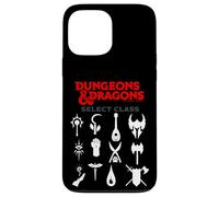 Coque pour iPhone 13 Pro Max Dungeons & Dragons Select Class 8-Bit Collage Logo