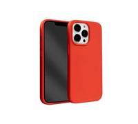 Coque pour iPhone 13 Pro Max en Silicone Souple Antichocs Rouge