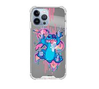 Coque pour iPhone 13 Pro MAX officielle de Stitch Babas en miroir argenté pour protéger votre mobile. Choisissez le type de coque qui vous plaît le plus avec licence officielle Disney