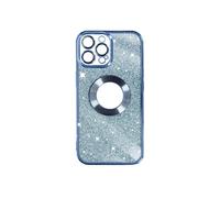 Coque pour iPhone 13 Pro Max Paillette Amovible Série Protecam Spark Bleu