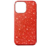 Coque pour iPhone 13 Pro Max Paillette Amovible Silicone Semi-rigide Rouge