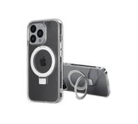 Accezz Coque Ring Stand avec MagSafe pour iPhone 13 Pro Max - Transparent