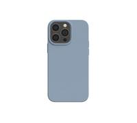 Coque pour iPhone 13 Pro Max Rigide et Elégante en Silicone Soft Touch Bleu