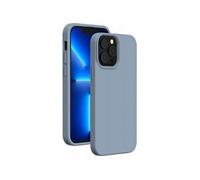 Coque pour iPhone 13 Pro Max Rigide et Elégante en Silicone Soft Touch Bleu