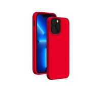 Coque pour iPhone 13 Pro Max Rigide et Elégante en Silicone Soft Touch Rouge