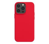 Coque pour iPhone 13 Pro Max Rigide et Élégante en Silicone Soft Touch, Rouge