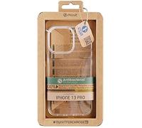 Coque pour iPhone 13 Pro - MUVIT FOR CHANGE - Antibactérien - Recycletek - Transparent - Rigide