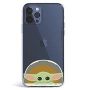 Coque pour iPhone 13 Pro Officiel Star Wars Baby Yoda Sourires - The Mandalorian