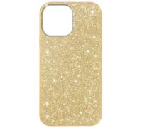 Coque pour iPhone 13 Pro Paillette Amovible Silicone Semi-rigidee Dorée