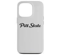 Coque pour iPhone 13 Pro Pittsburg State University Gorillas Pitt State Script B/W