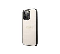 Coque pour iPhone 13 Pro PU Croco Beige