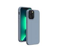 Coque iPhone 13 Pro Silicone SoftTouch Storm Blue Bigben