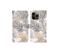 imoshion Design Softcase Bookcase pour iPhone 13 Pro - Glamour Botanic