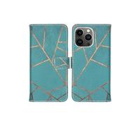 imoshion Design Softcase Bookcase pour iPhone 13 Pro - Blue Graphic