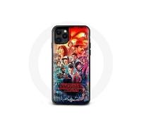 Coque pour Iphone 13 Stranger Things Teaser Saison 4 Affiche Personnages Art