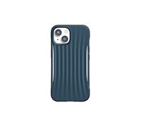 Coque pour iPhone 14 Clutch Shockproof 3M avec motif rayures Bleu