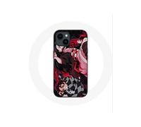 Coque pour Iphone 14 Demon Slayer Tanjiro Nezuko Attaque Combat