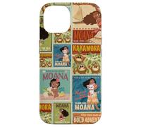Coque pour iPhone 14 Disney Moana and Kakamora Retro Vintage Style Art Collage
