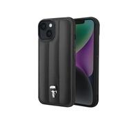 Karl Lagerfeld KLHCP14SPSQPK Coque Rigide pour iPhone 14 6,1" Noir/Noir bouffée