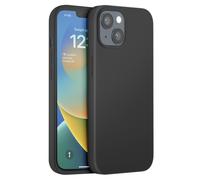 Coque pour iPhone 14 Édition Color Skin en TPU avec Intérieur Doux Moxie Noir