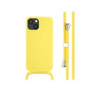 Coque pour iPhone 14 en silicone Jaune