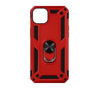 Coque pour iPhone 14 Hybride Antichoc Bague de maintien Support Vidéo rouge