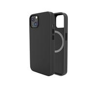 Coque pour iPhone 14 MAGCASE TOUCHER CUIR Noir