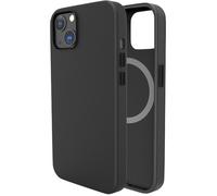 Coque pour iPhone 14 MAGCASE TOUCHER CUIR Noir