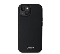 Coque pour iPhone 14 MagSafe Élégante avec Logo en Métal Noir
