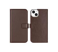 Selencia SH00050549 coque de protection pour téléphones portables 17 cm (6.68 ) Folio porte carte Marron Apple iPhone 14 Plus