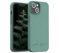 Coque pour iPhone 14 Natura Eco-conçue Night Green Just Green