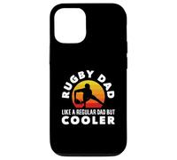 Coque pour iPhone 14 Papa de rugby comme un père normal mais un père de rugby plus cool et drôle
