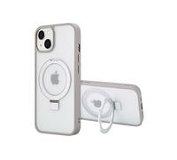 Accezz Coque Ring Stand avec MagSafe pour iPhone 14 - Gris