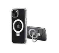 Accezz Coque Ring Stand avec MagSafe pour iPhone 14 - Transparent