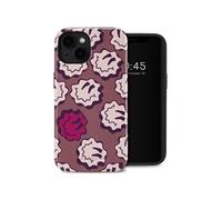 Selencia Coque arrière Vivid avec MagSafe pour iPhone 14 - Wavy Smiley Pink