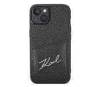 Coque pour iPhone 14 Plus avec Porte Carte Rigide Élégant Noir