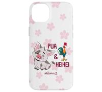 Coque pour iPhone 14 Plus Disney Moana 2 Pua & Hei Hei Best Duo Cute Floral Logo