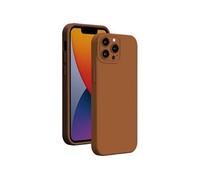 Coque pour iPhone 14 Plus en Silicone Full protect Taupe